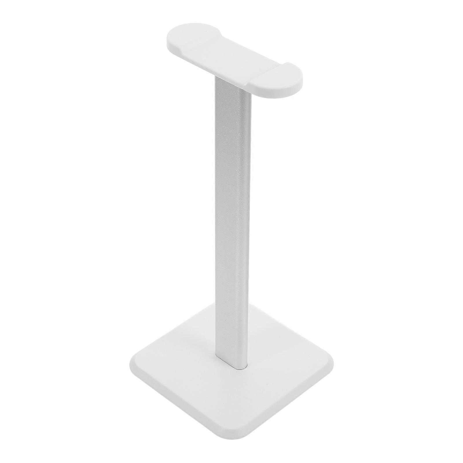 White Headphone Stand Headset Holder for Home Use 2Pcs Sleek and Stylish