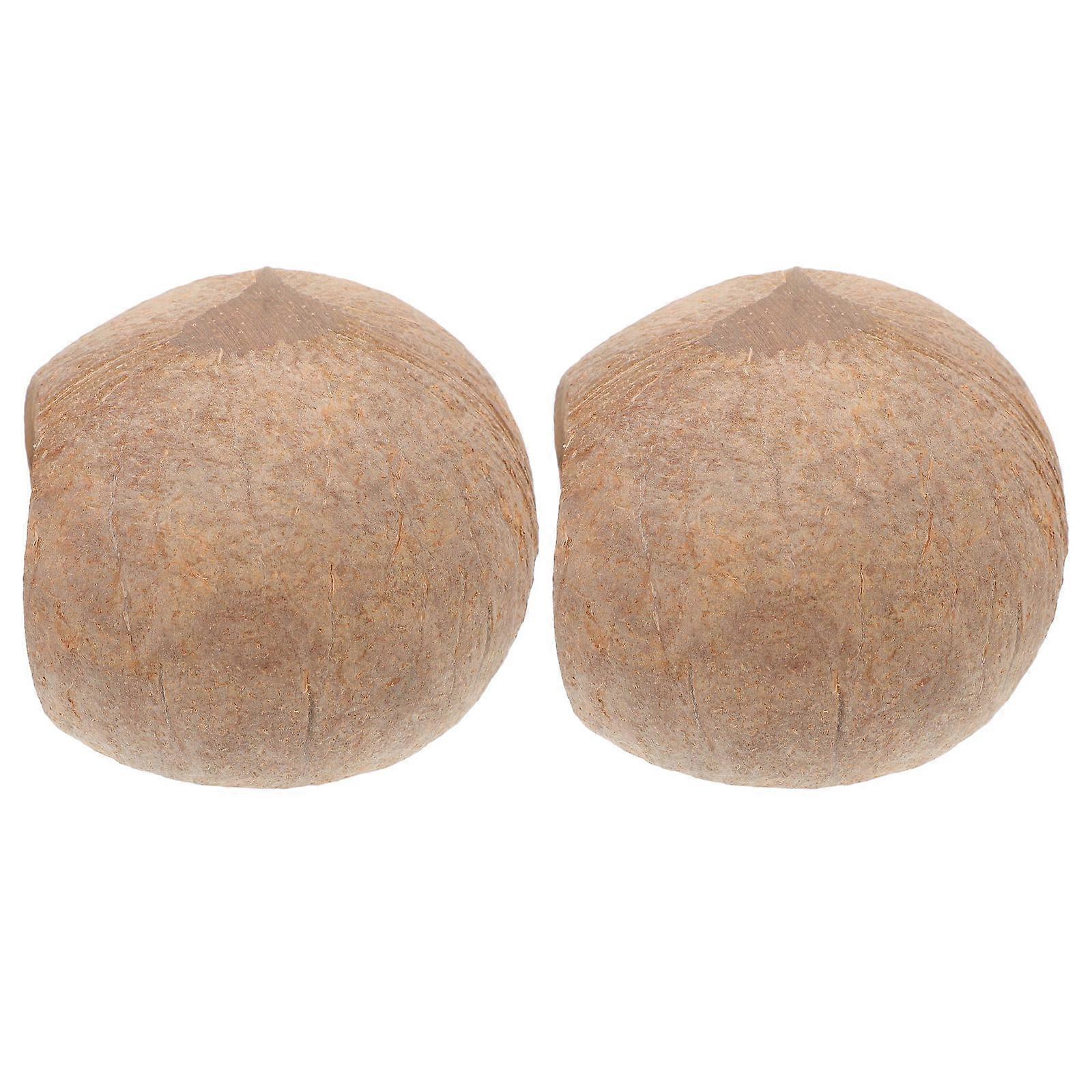 Coconut Shell Reptile Shelter for 4Pcs Aquarium Shrimp Hideouts