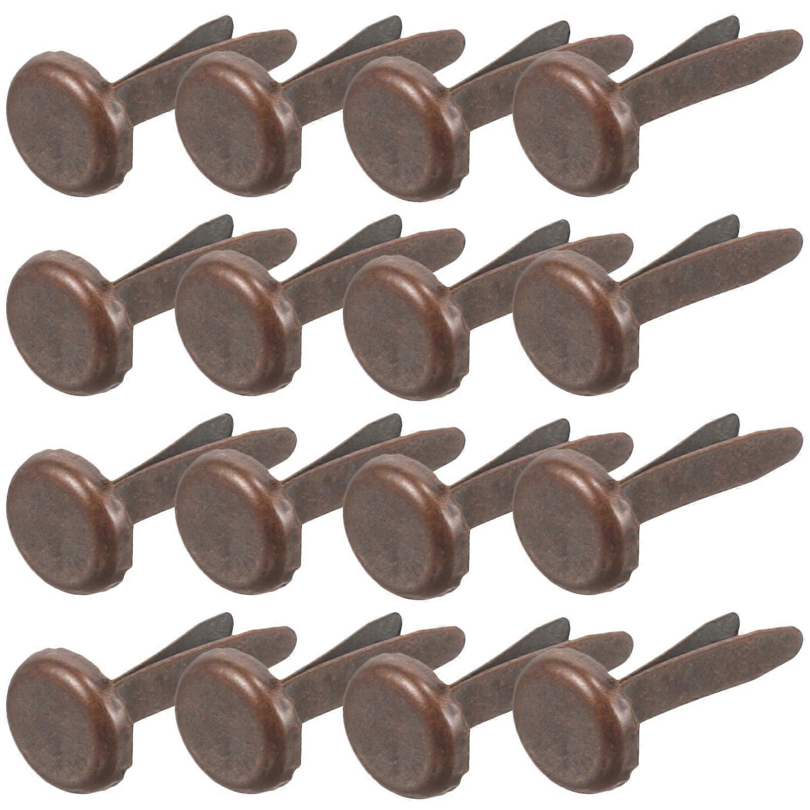 Metal Brads Paper Fasteners for Paper Fastening 600Pcs with Box