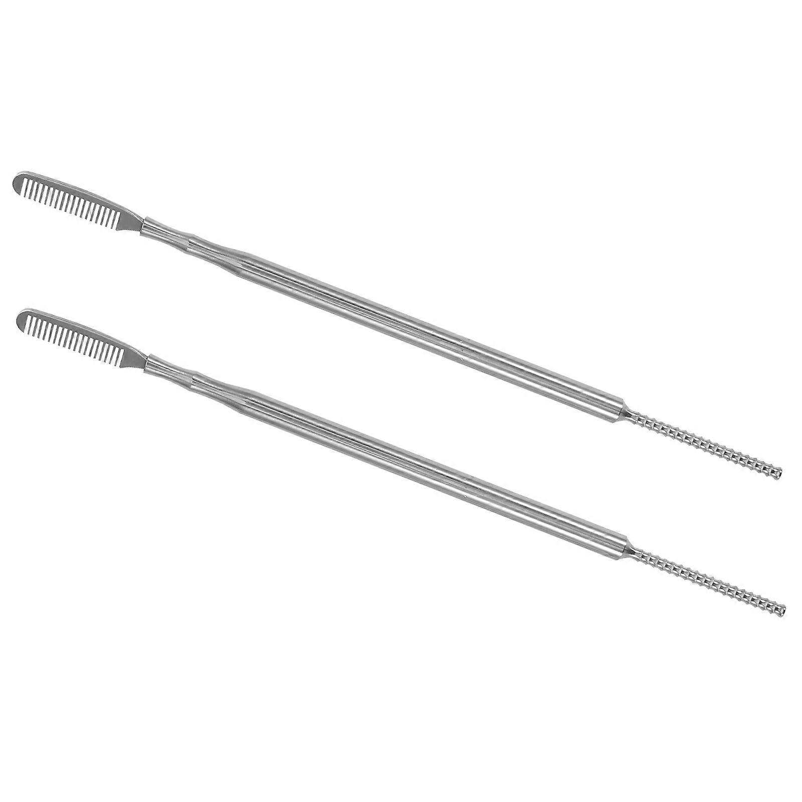 Metal Eyelash Comb Lash Separator Tool for Eyelash Lifting 4Pcs Set
