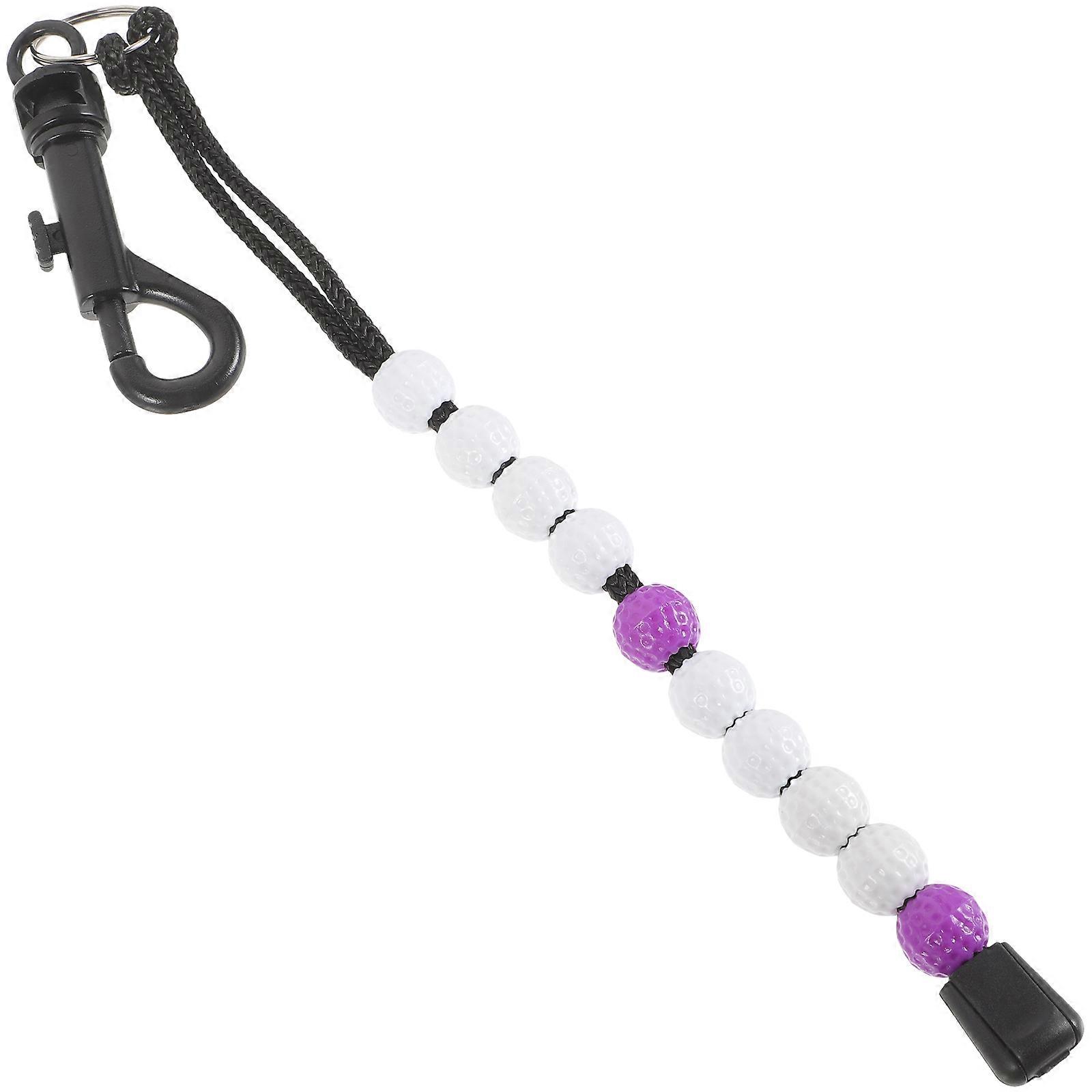 Golf Stroke Counter Golfs Scoring Chain for Precise Scoring 4Pcs Pack