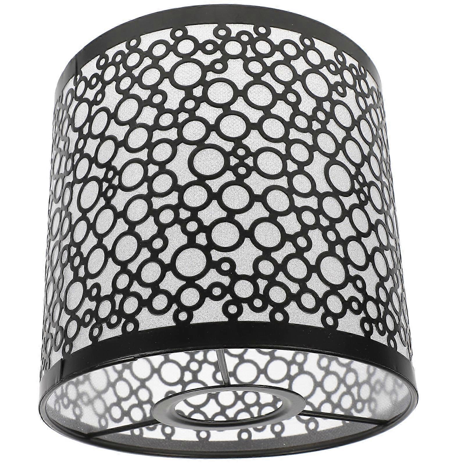 Industrial Metal Lampshade for Table Lamp and Wall Light Applications 1Pack Anti-glare Feature Black Finish