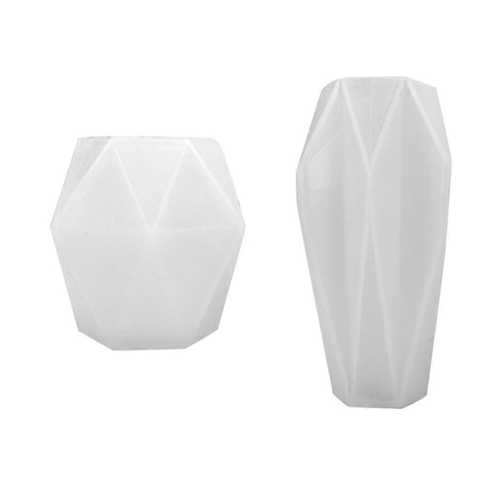 Handmade Candle Mold for DIY Candle Making Using 4Pcs Silicone Molds