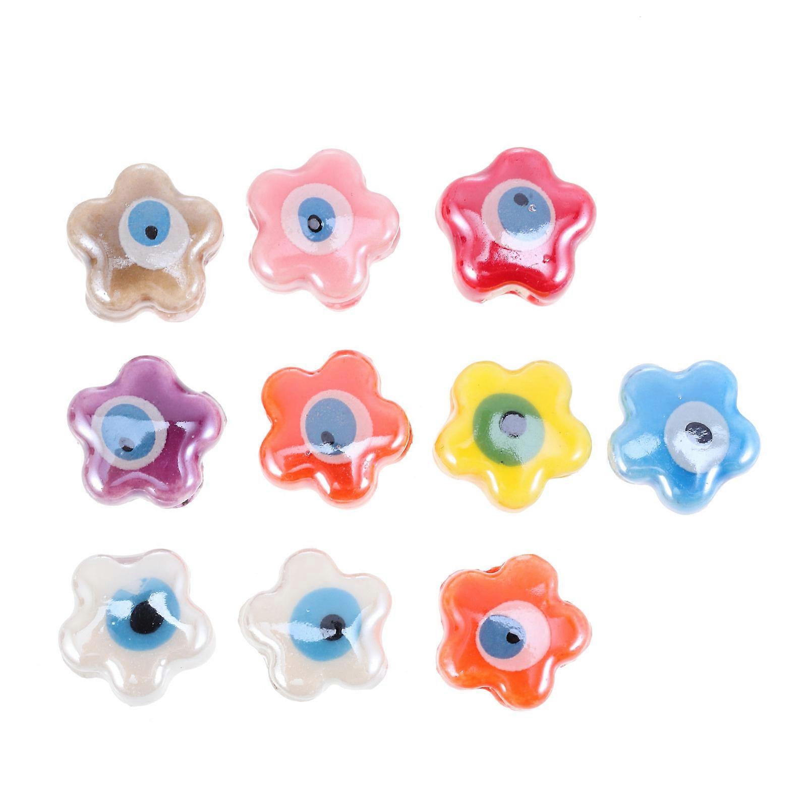 Assorted Color Ceramic Beads for DIY Craft Making with 20Pcs Set