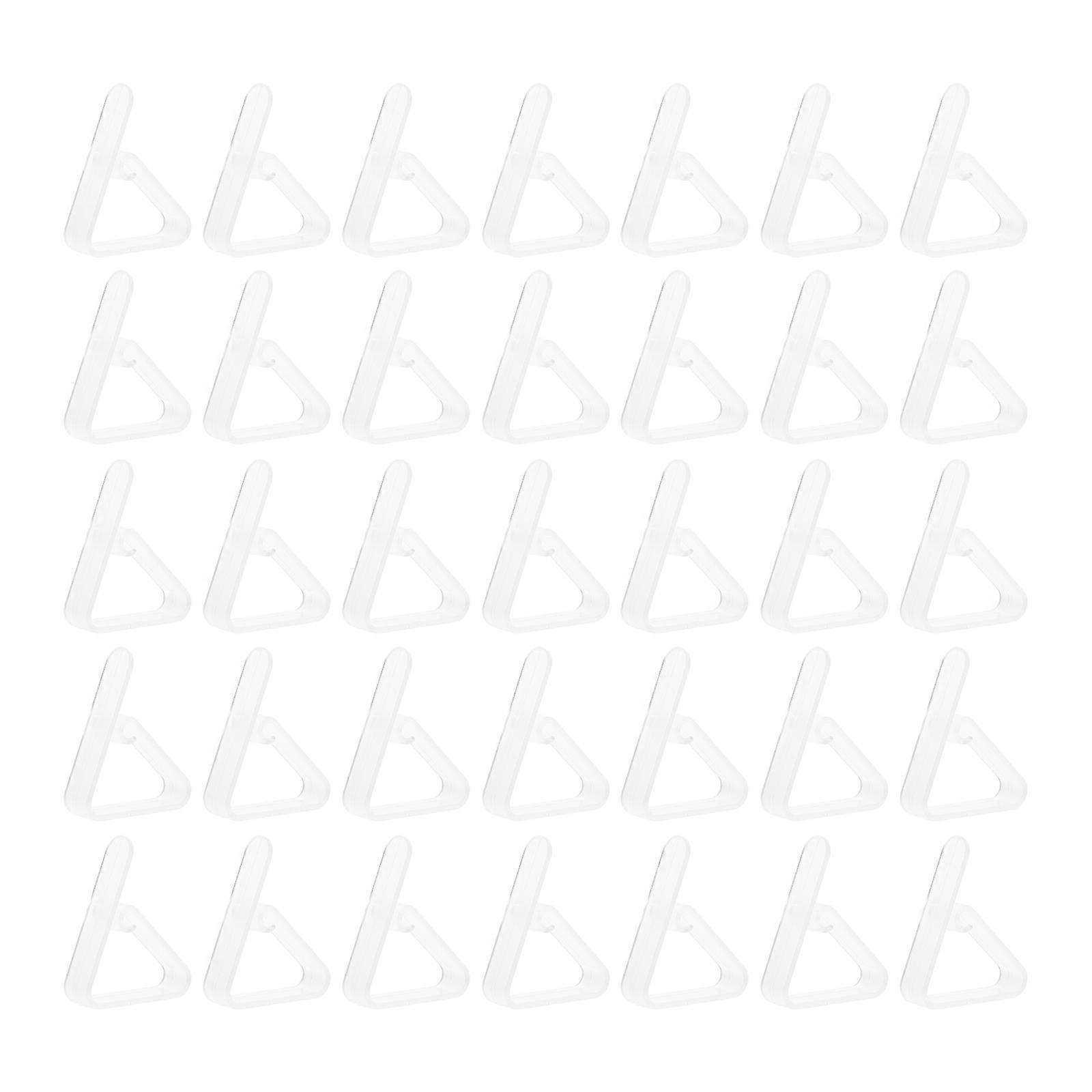 Transparent Tablecloth Clip Table Cloth Clip for Fixation 100Pcs