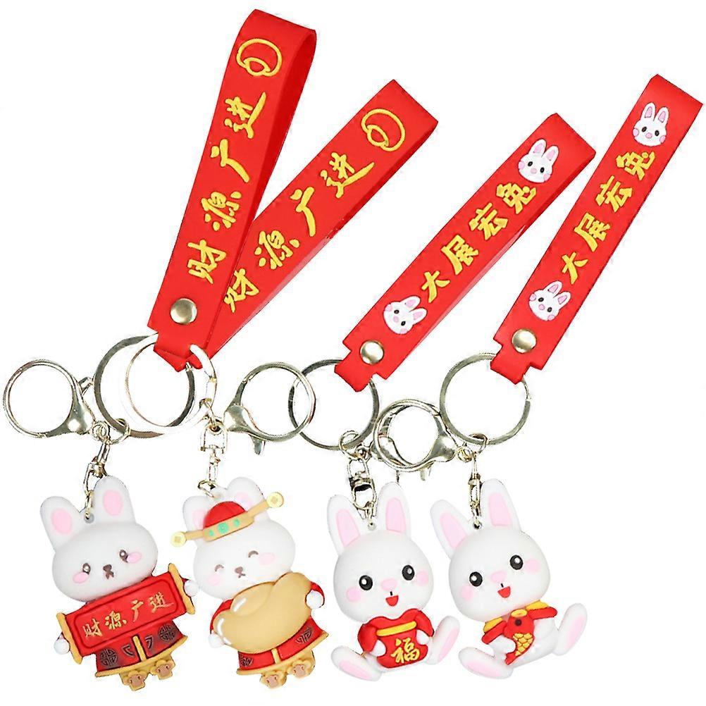 Adorable Bag Ornaments 12 Pcs Decorative Key Chains With Unique Design Suitable For Keys And Backpacks Lightweight And Portable