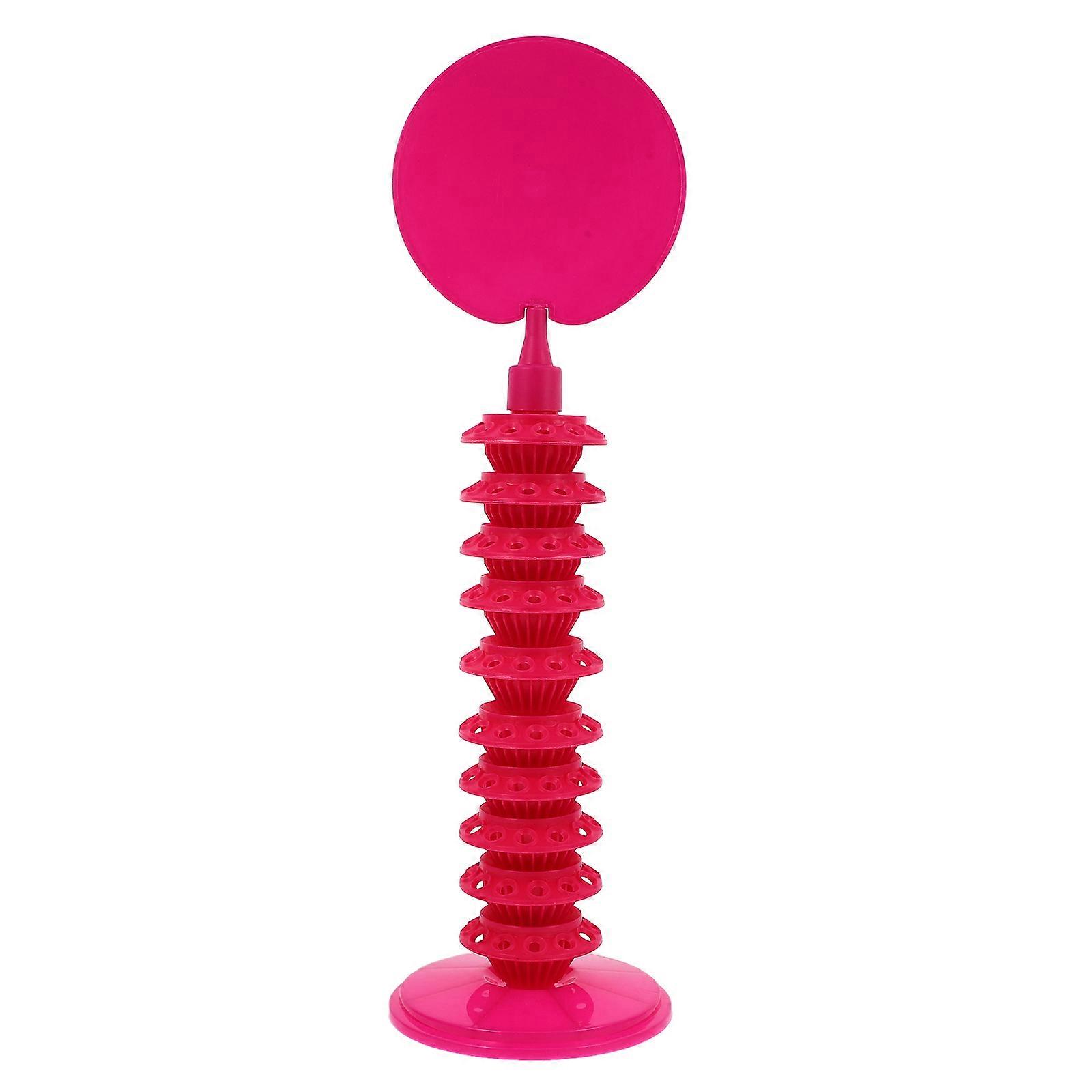 Multi-Function Display Rack for Lollipops Plastic Rosy Adjustable Holder