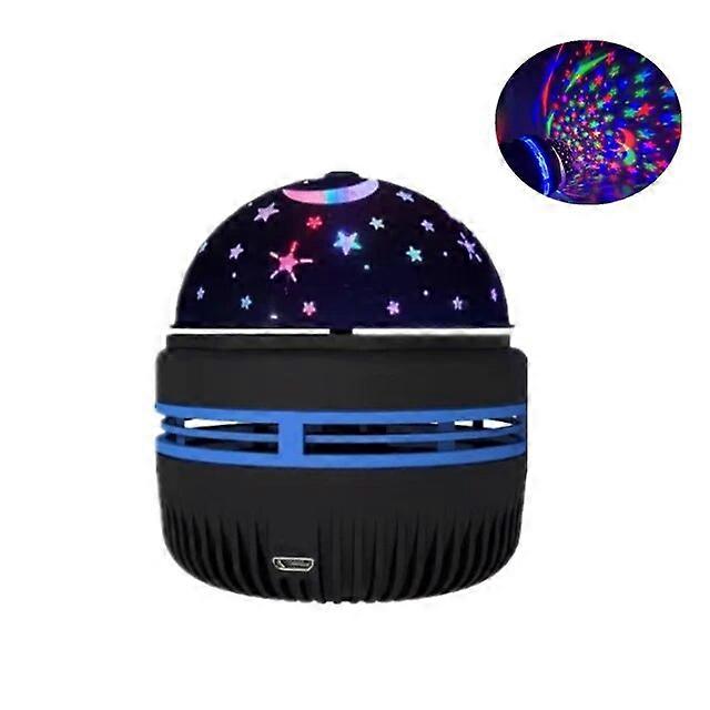 LED Star Galaxy Projector Lamp USB Auto Rotating Magic Ball Moon Light Colorful Starry Sky Remote Control NightLights Room Decor
