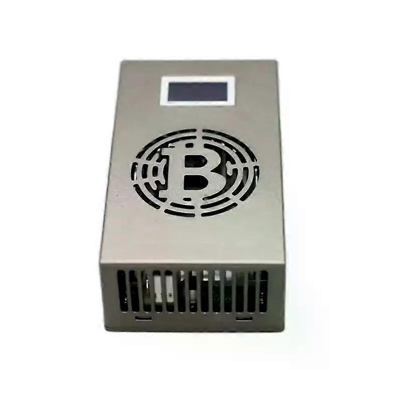 ABYL Bitcoin Lucky Miner 500G/S BM1366 Asic Chip Mini Silent Cryptocurrency Mining Machine with Power Supply EU Plug