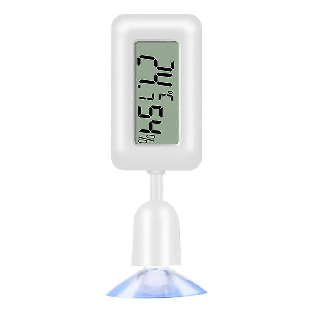 Reptile Thermometer Hygrometer with Suction Cup Digital Temperature Humidity Meter