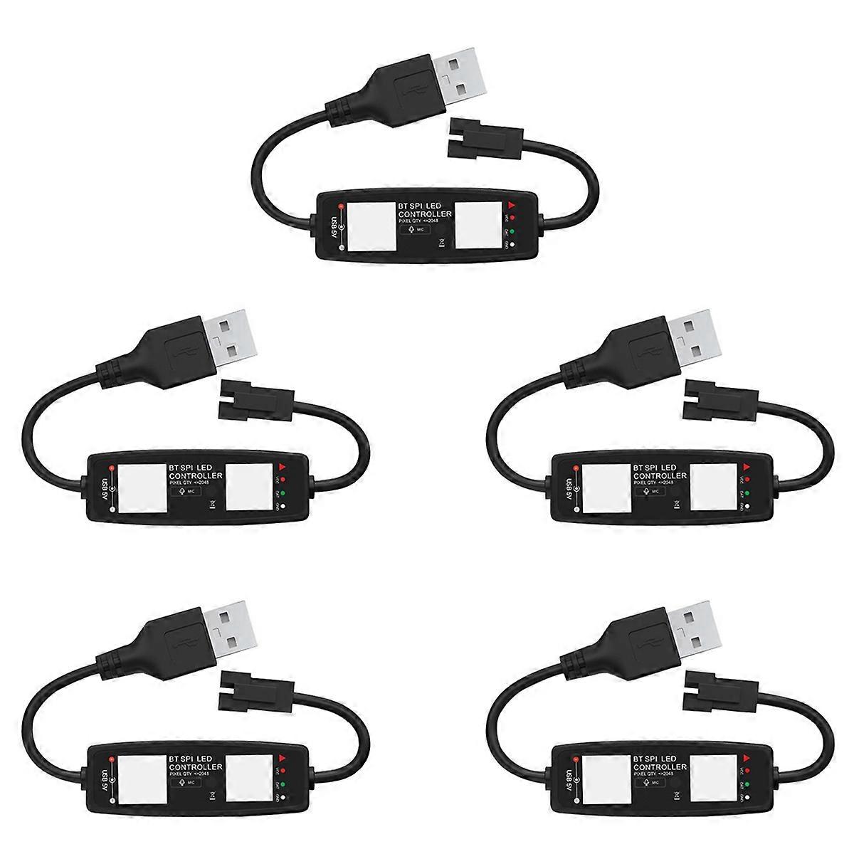 WS2812B LED Controller Bluetooth APP Control Music Controller for SK6812 WS2811 WS2812 LED Pixel Lig