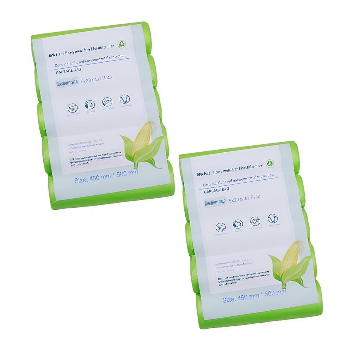 Biodegradable Garbage Bag Household Compostable Garbage Bag Kitchen Garbage Bag