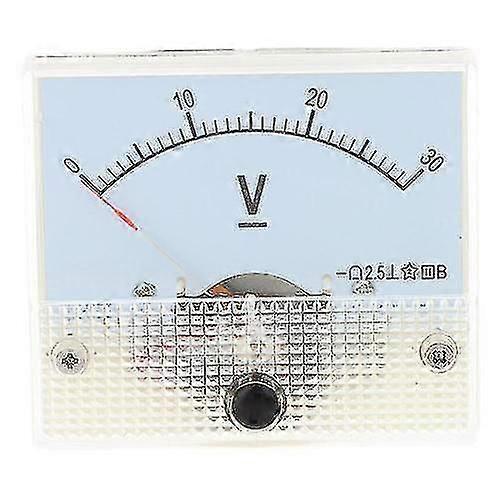 Voor DC0 30V analoge spanningspaneelmeter tester voltmetermeter WS35724