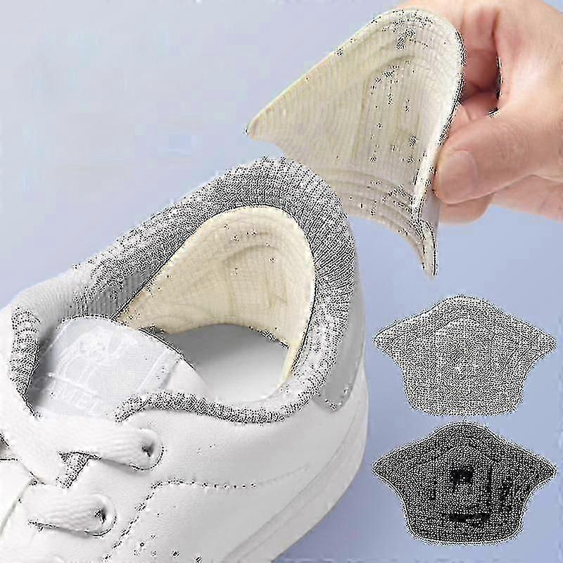 2-Pair Sports Shoe Insoles - Cushioned Heel Pads with Adjustable Sizing