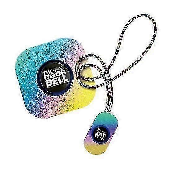 Rainbow Wireless Doorbell with Remote Control 38 Ringtones 4 Volume Controls Teachers Doorbell Classroom Management Tool Home Apartment Remote