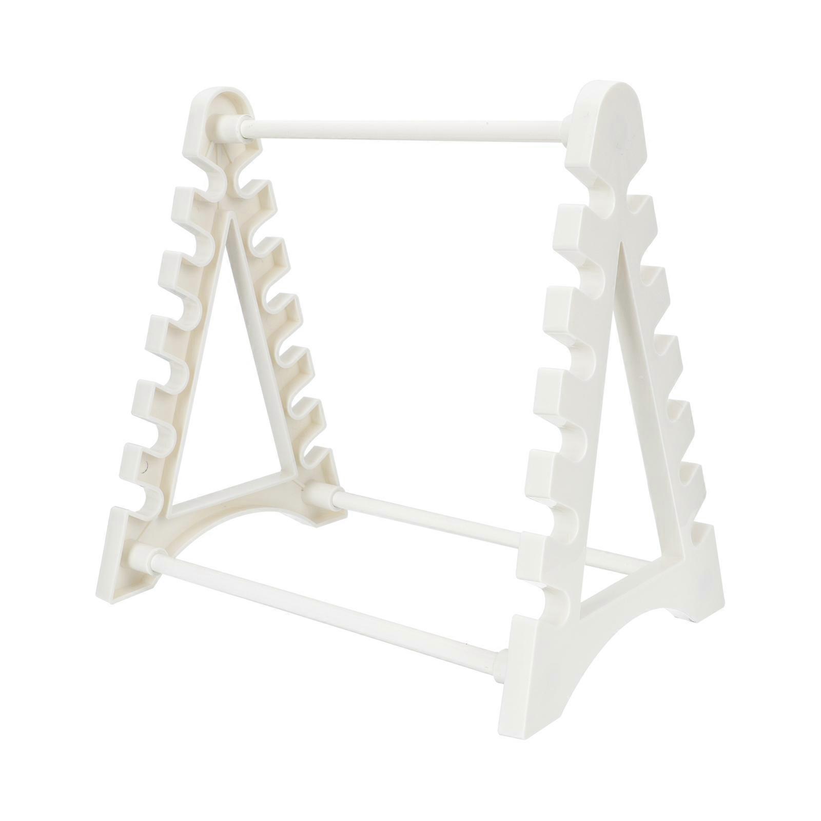 Test Tube Rack Plastic Multi-Layer Storage Holder for Laboratory Use 1Pcs
