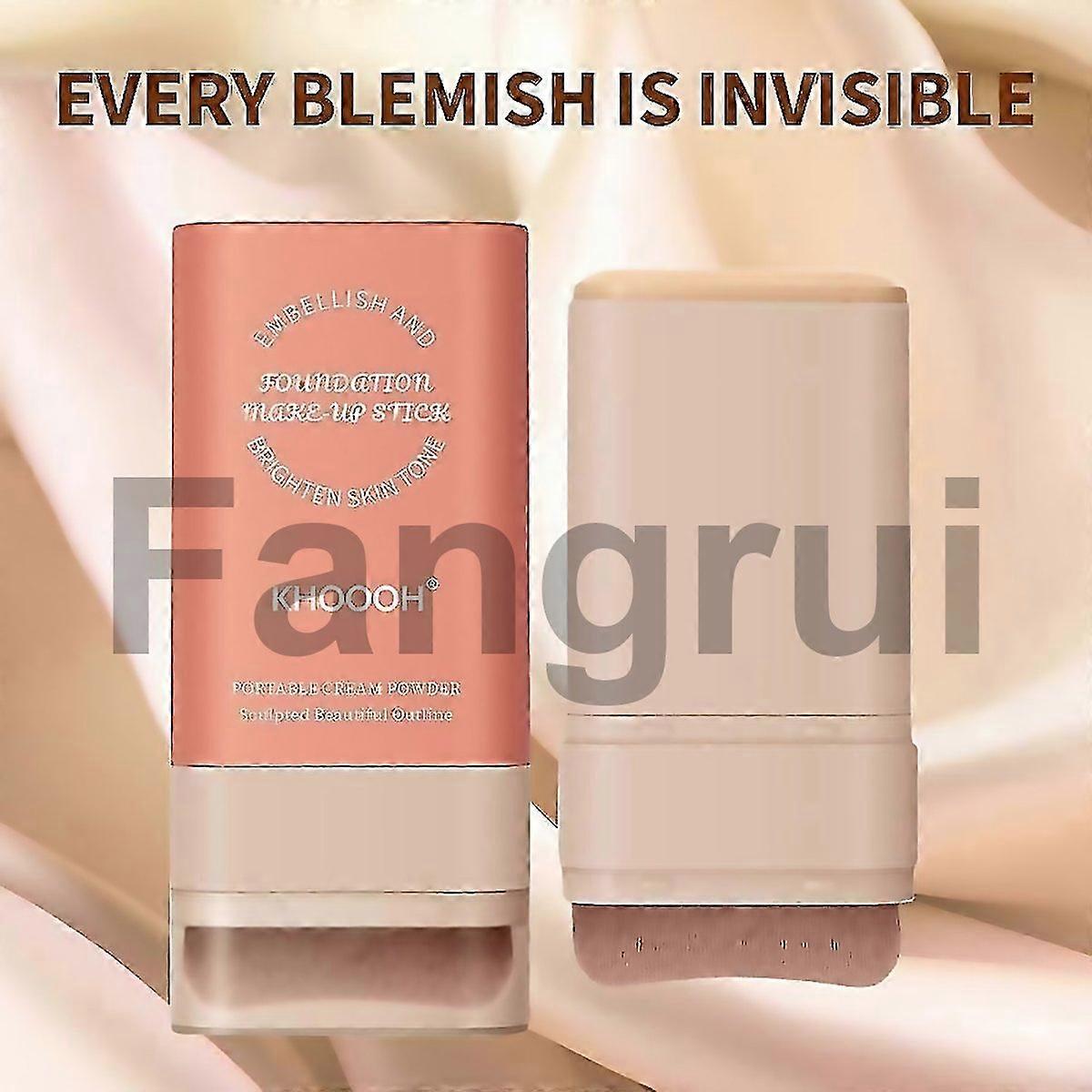 For Foundation Stick Multiuse Foundation Stick Makeup With Builtin Foundation Brush Lightweight Buil
