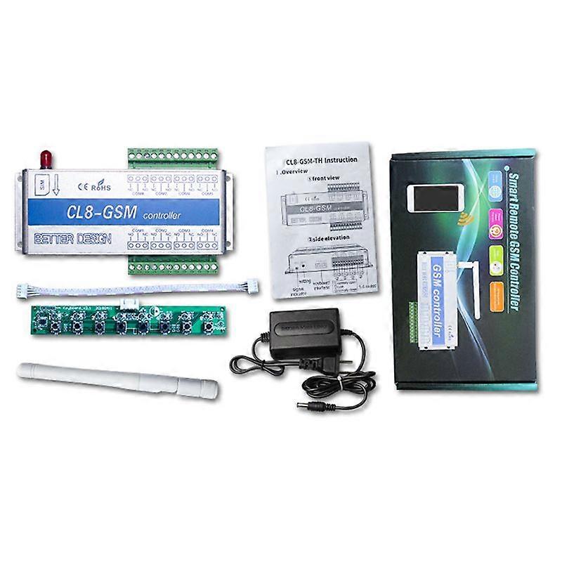 CL8-GSM Mobile Phone Remote Control Switch Relay Smart Switch-EU Plug