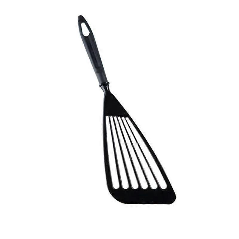Right Handed Nylon Spatula Turner Kitchen Utensils - Wide Thin Slotted Design, Heat Resistant, Non-Stick, BPA-Free