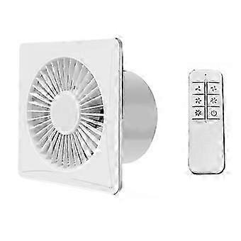 6Inch Adjustable Speed Frequency Conversion Ventilator Fan Exhaust Fan with Remote Control for Bathr