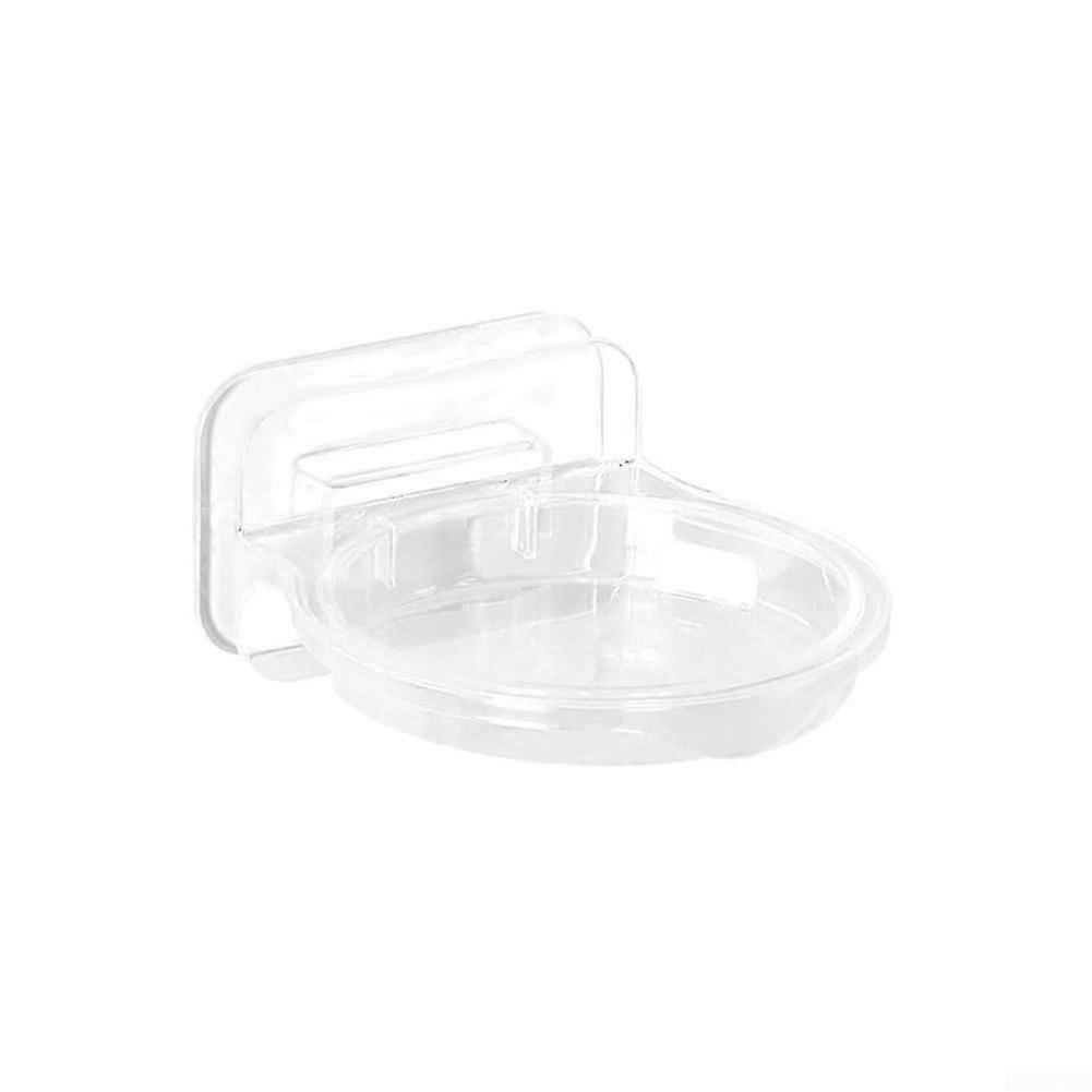 Space-Saving Wall Shelf for Security Cameras and Wi-Fi Routers, Strong Transparent Circle Design, Easy Installation, Durable Material