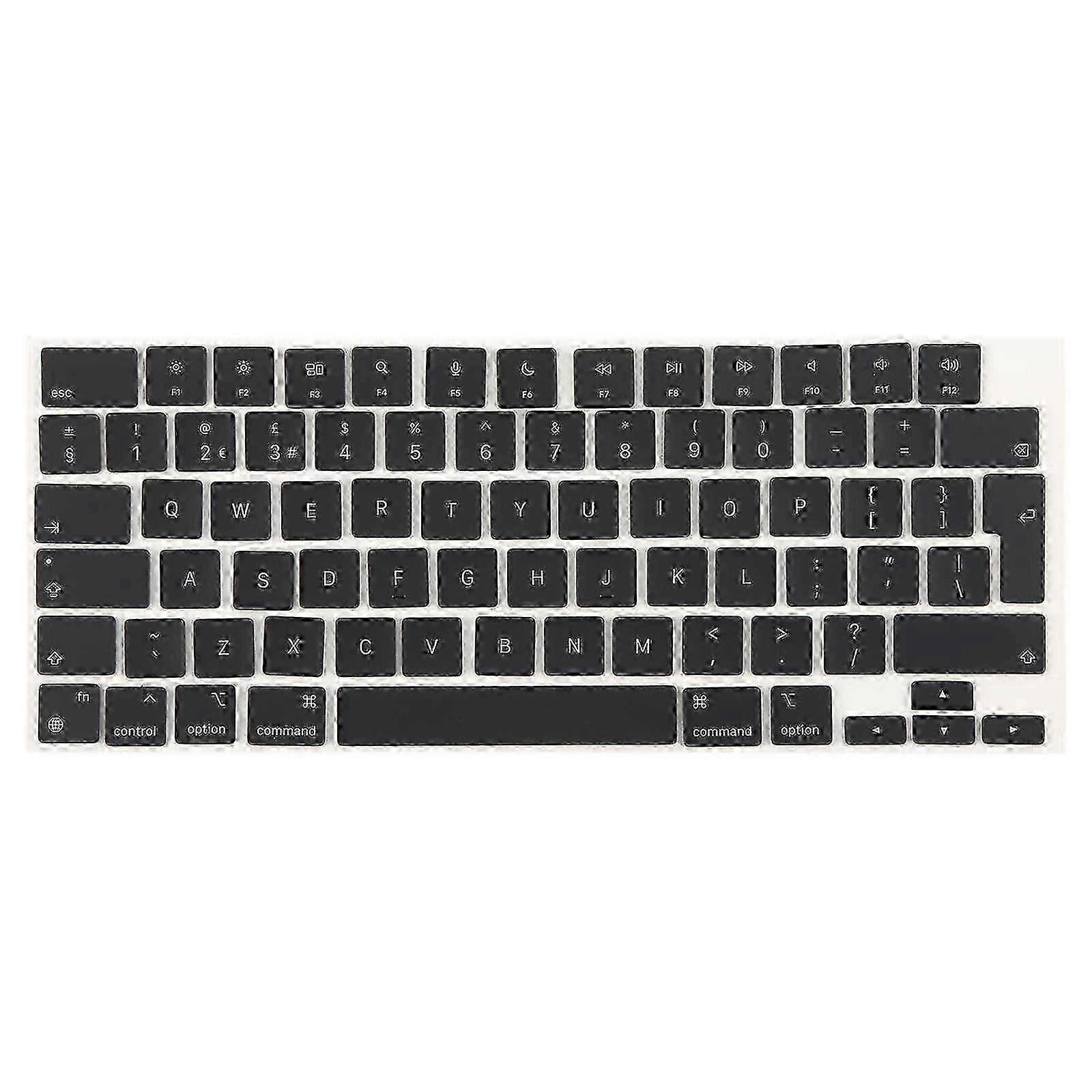 For Macbook Air 13.3 / 15.3 M2 A2681 A2941 English Version Keycaps (Midnight)
