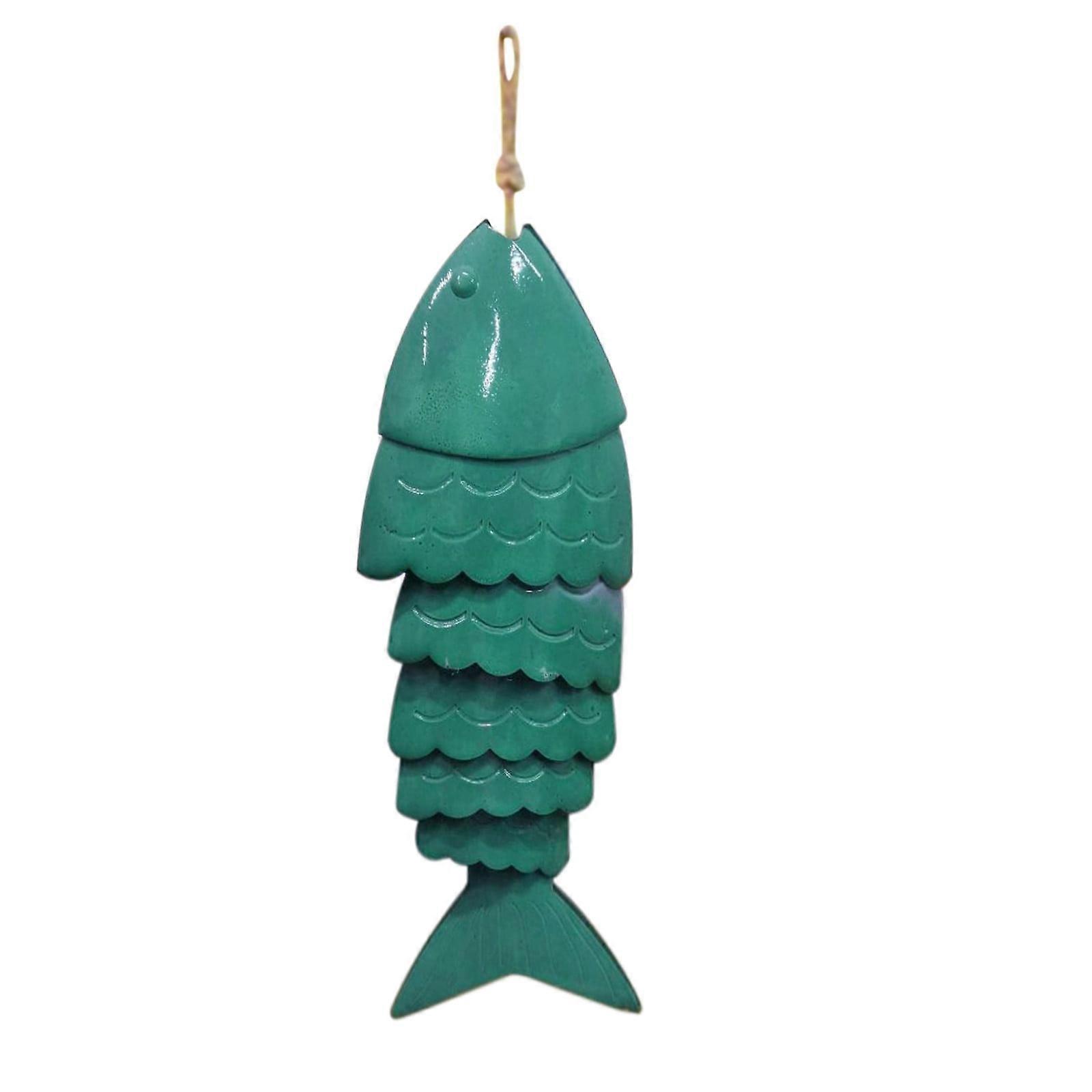 WRXMIJNHGSA Wind Chime Colored Fish Wind Chime Hanging From Your Porch Or Deck Weather-resistant and Artistic Wind Chimes