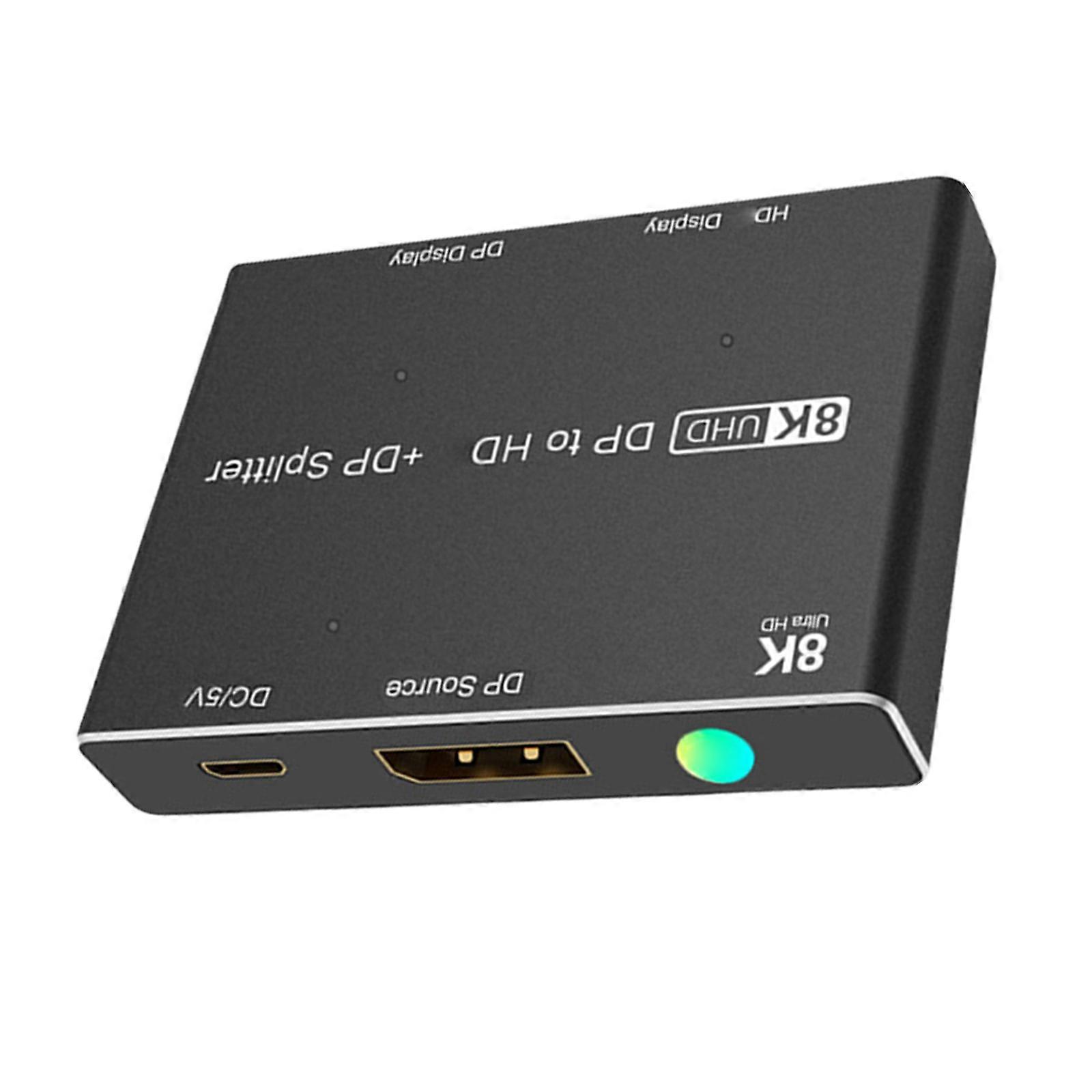 Splitter  Splitter 1 in 2 Out Splitter UHD  Switcher Extend Display Video Switcher Multicolor