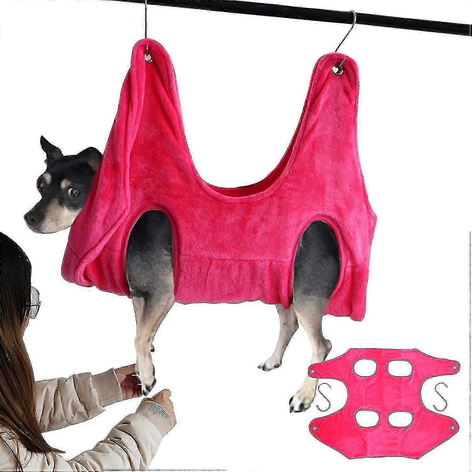 Pet Nail Trimming Hammock & Drying Restraint Tool