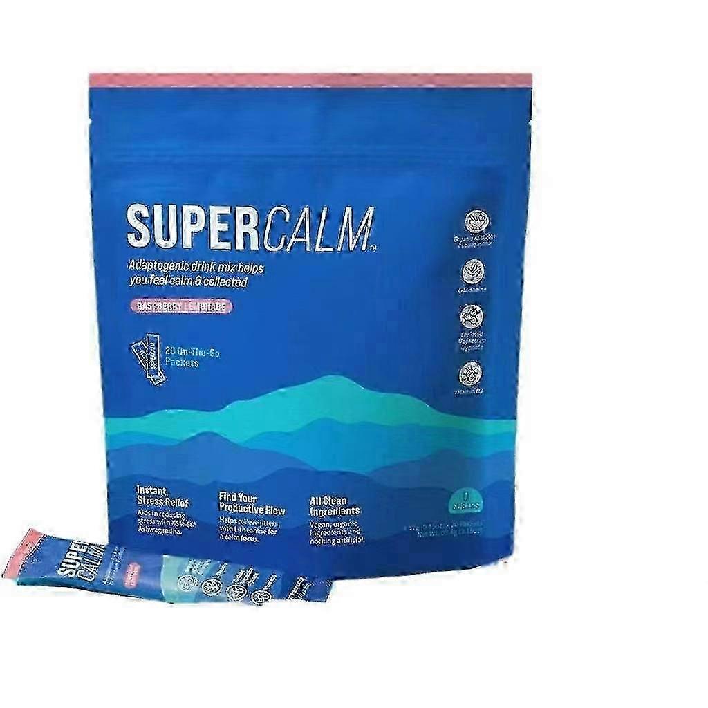 Raspberry Supercalm 20-Count Detox Health Tea BagsNew Arrival