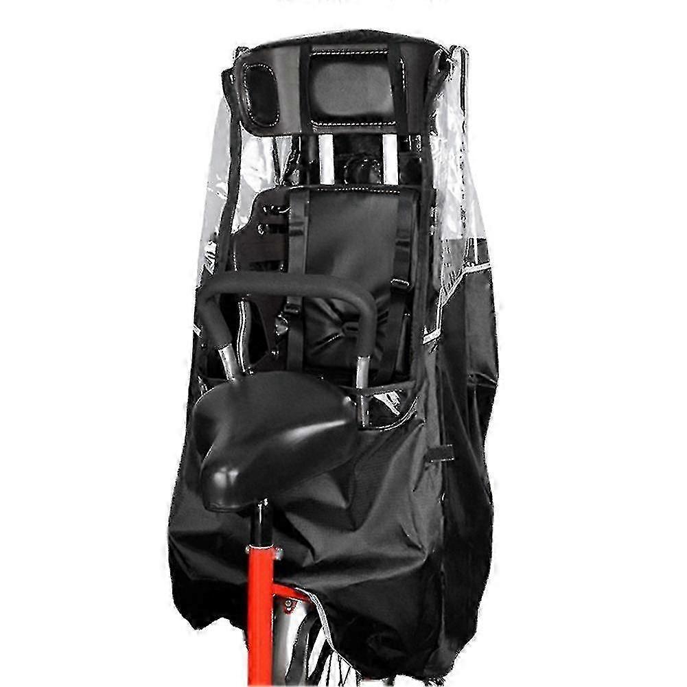 Bicycle Child Saddle Protector - Waterproof & UV Resistant Rear Cover