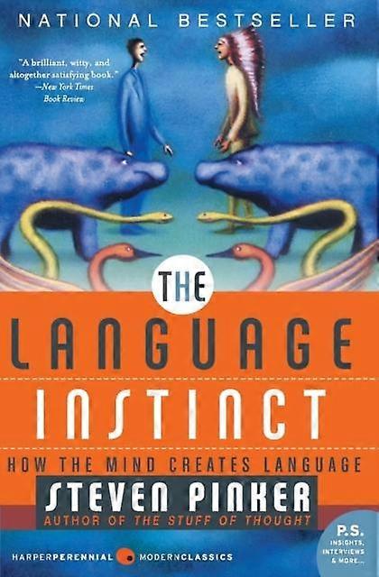 The Language Instinct by Steven Pinker Paperback Book