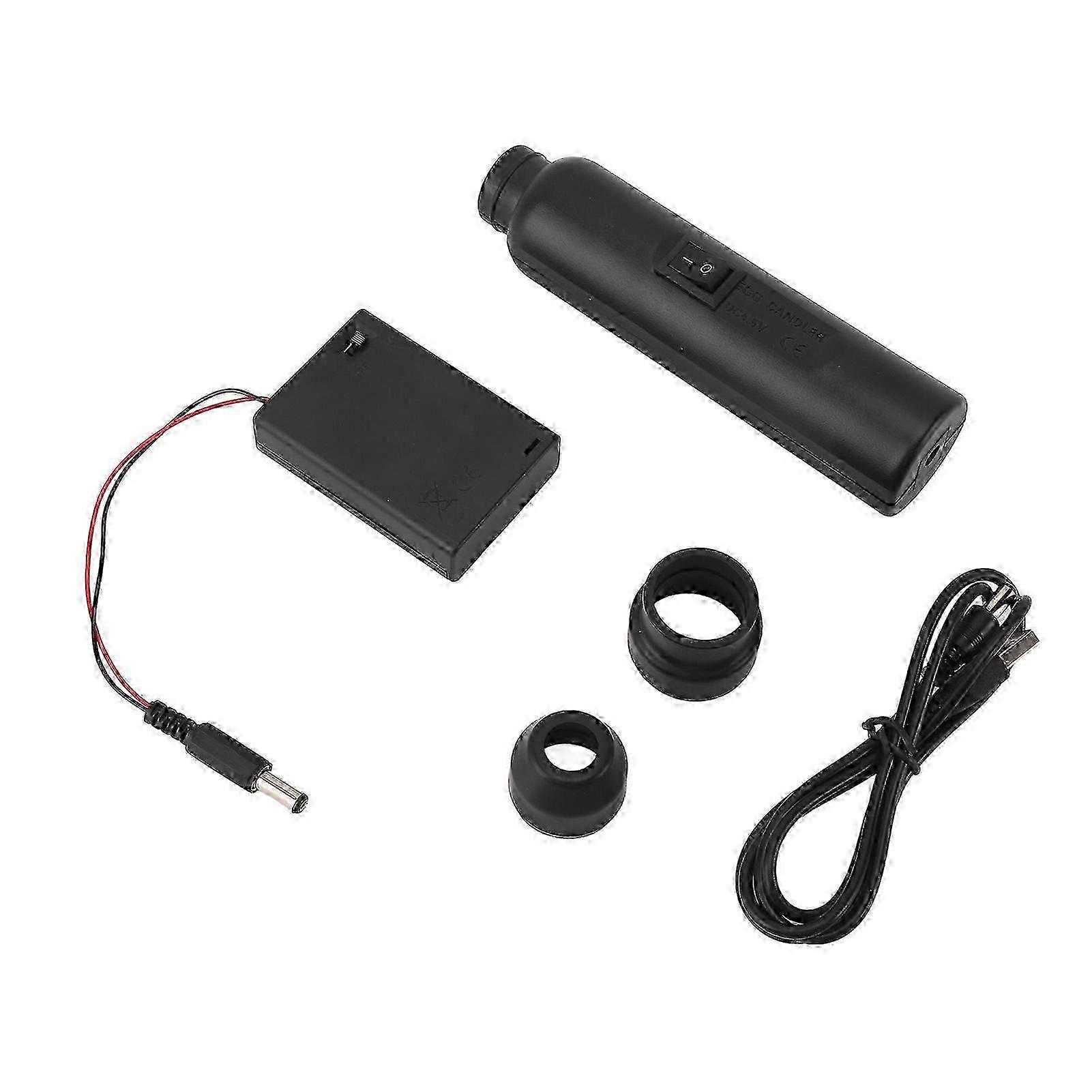 Professional Egg Candler: USB Rechargeable Soft Cold Light Lamp for Egg Hatching & Science Experiments