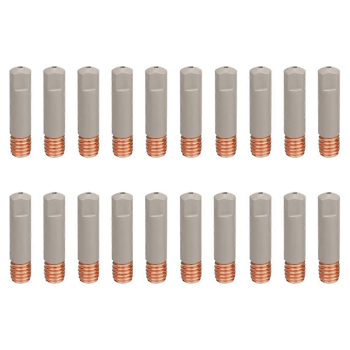 MIG Welding Tips 20-Pack, .035" 0.9mm Non-Stick Coated Tips for Enhanced Performance