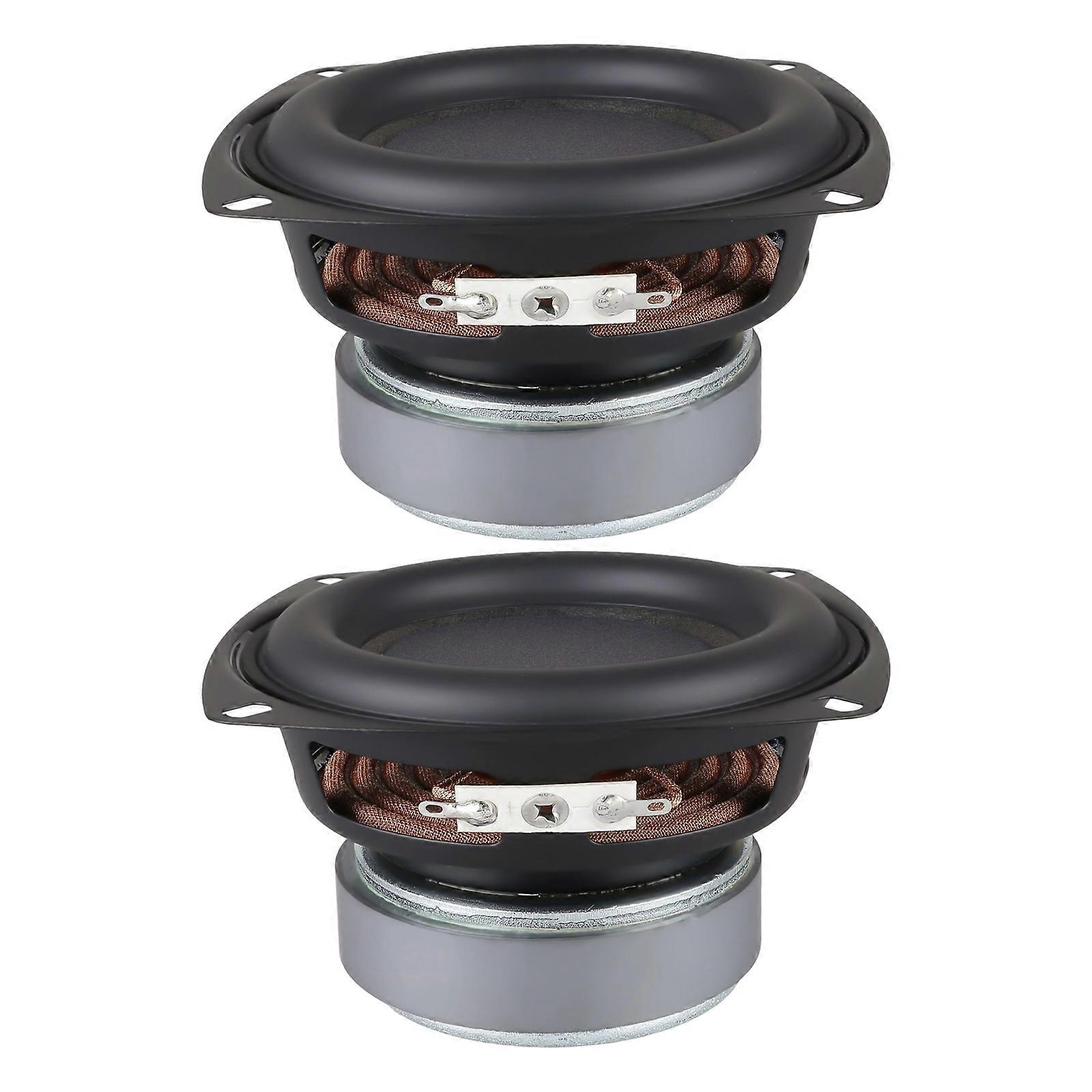 Highly Power 4Inch Woofer Speaker 30W 4Ohm 25Core Neodymium Magnets Structure Full Frequency Subwoofer ABS Metal Design Multicolor