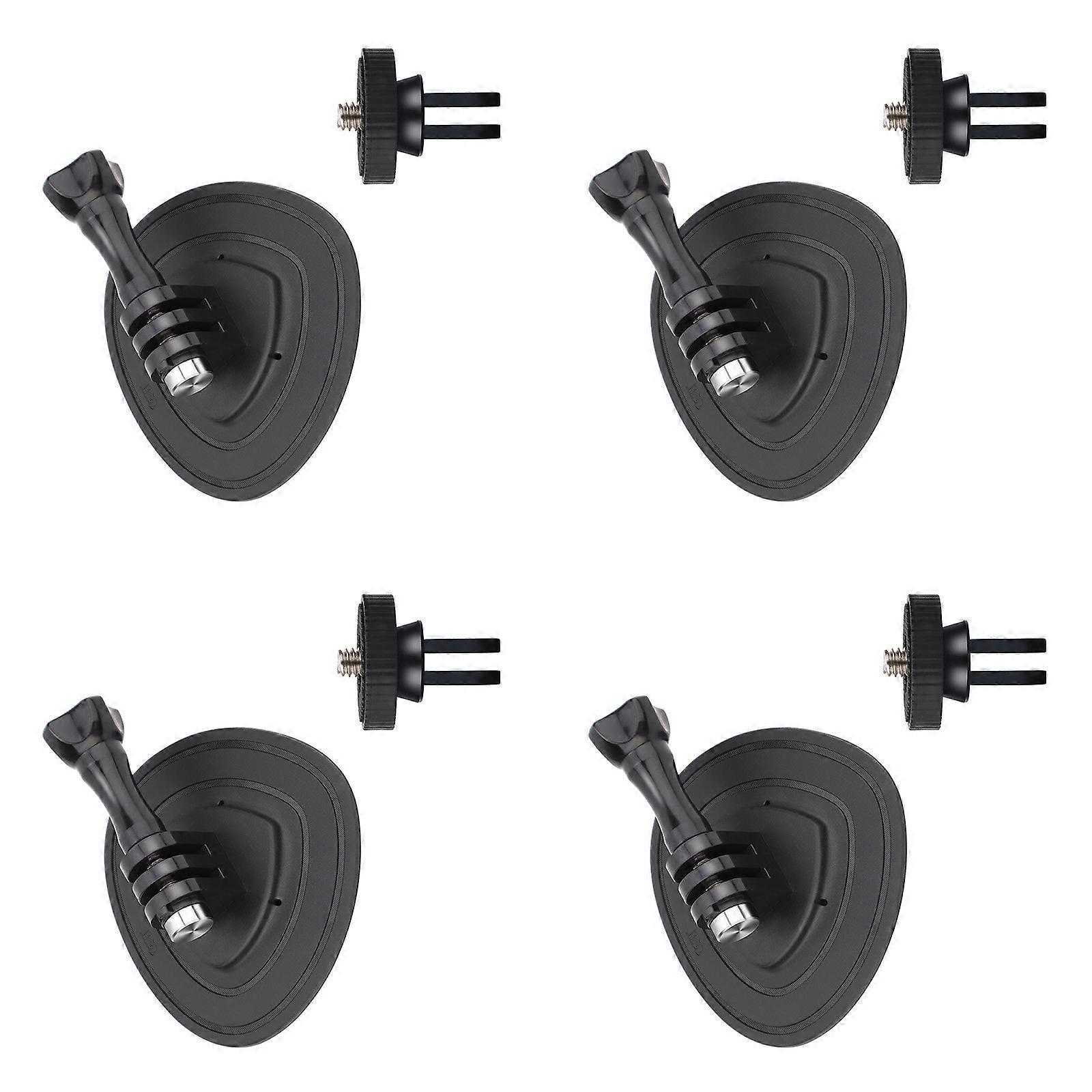 Strong Adhesive Flexible Mount for 360 Action Cameras Secure Attachment On Curveds Surfaces Multicolor