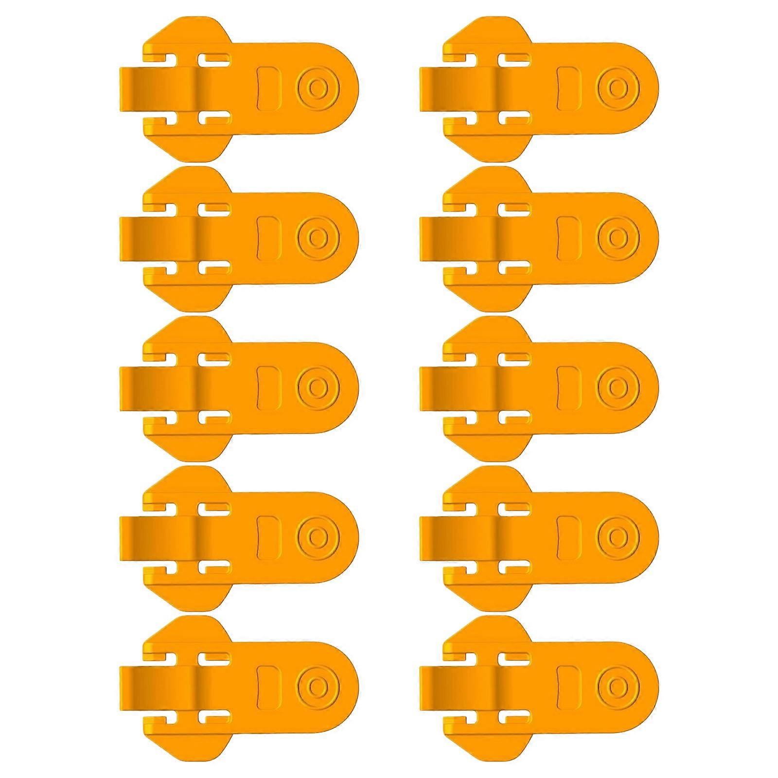 10 Portable Beer Can Opener With Rounded Edges Travel Essential Beverage Can Protectors For Camping Picnics Homes Bar  Yellow