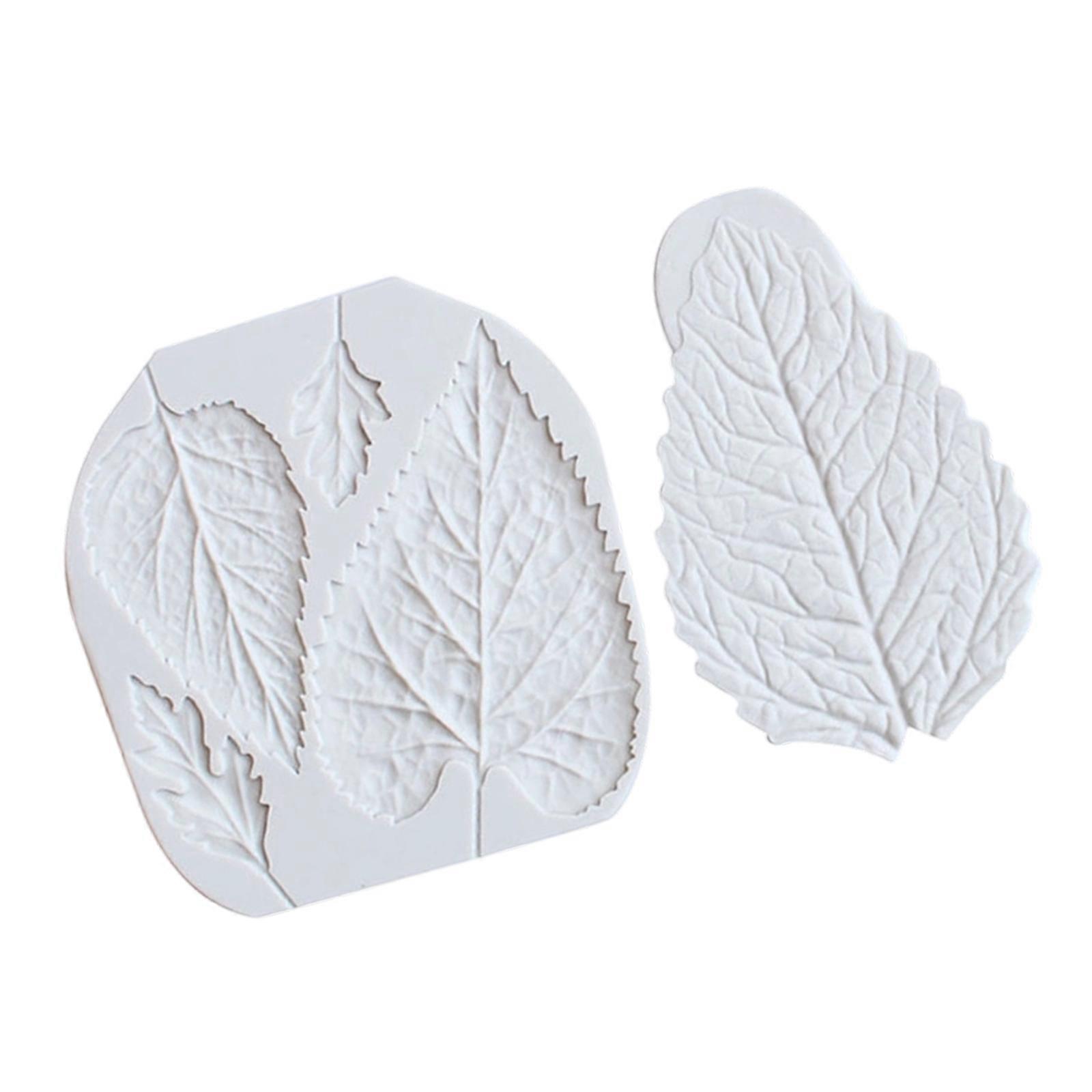 Flexible Reusable Cake Decorating Tool With Realistic Floral Patterns Fondant Mould For Professional Cook Multicolor