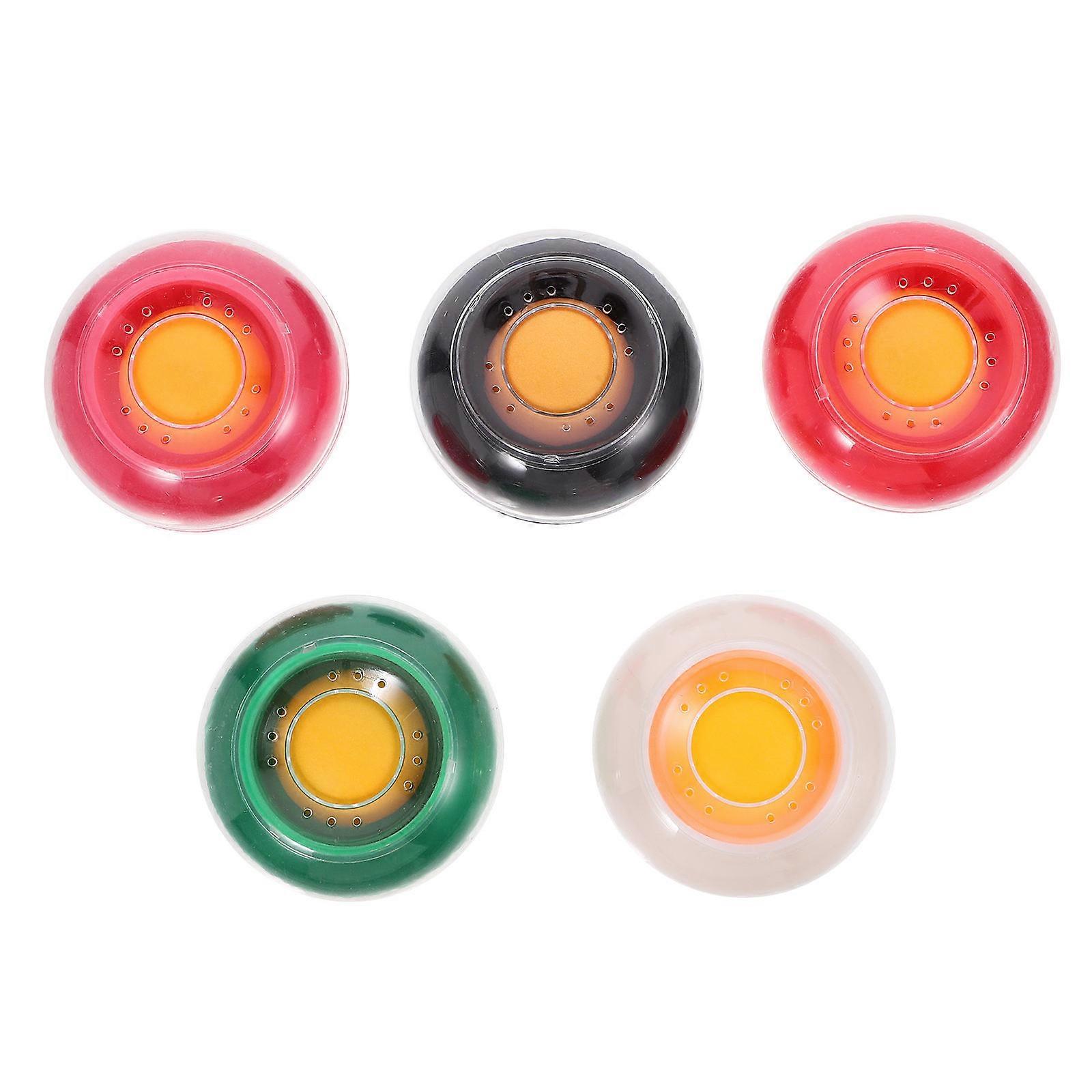 5pcs Fingertip Moistener Finger Moisturizer Non Slip Fingertips Tool For Grip Paper Bills Document Counting Collating Sorting Task Long Lasting