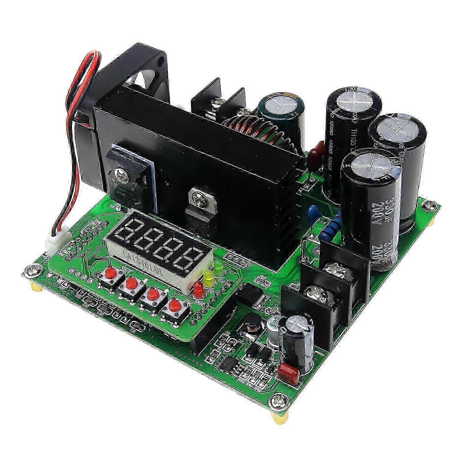 Boost BuckerConverter, DC8-60V to 10-120V Output Adjustable PowerSupply Regulator Module,15A Step Up Converters
