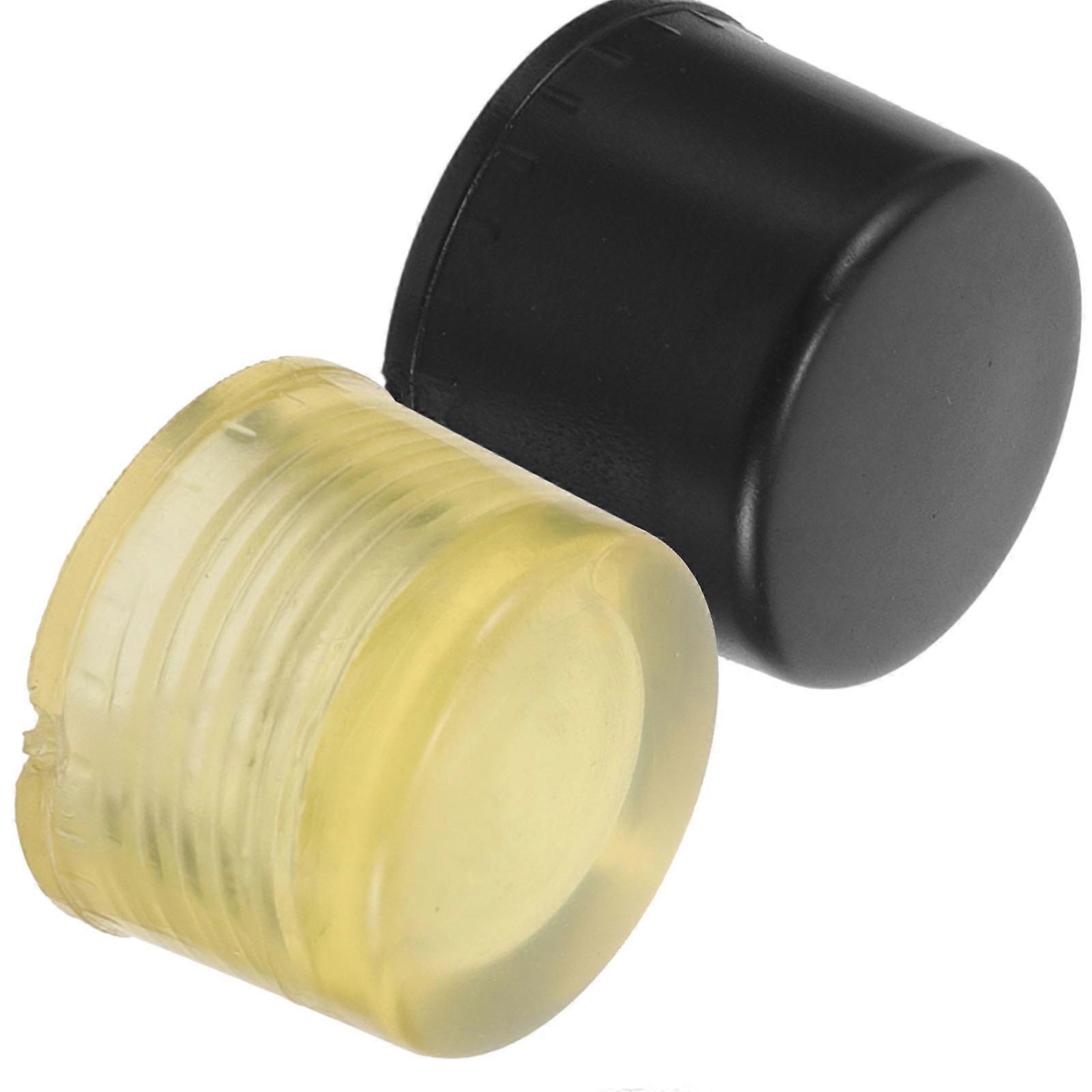 1 Pair Rubber Hammer Tips Replacement Striking Head Mallet Heads Hammer Tips