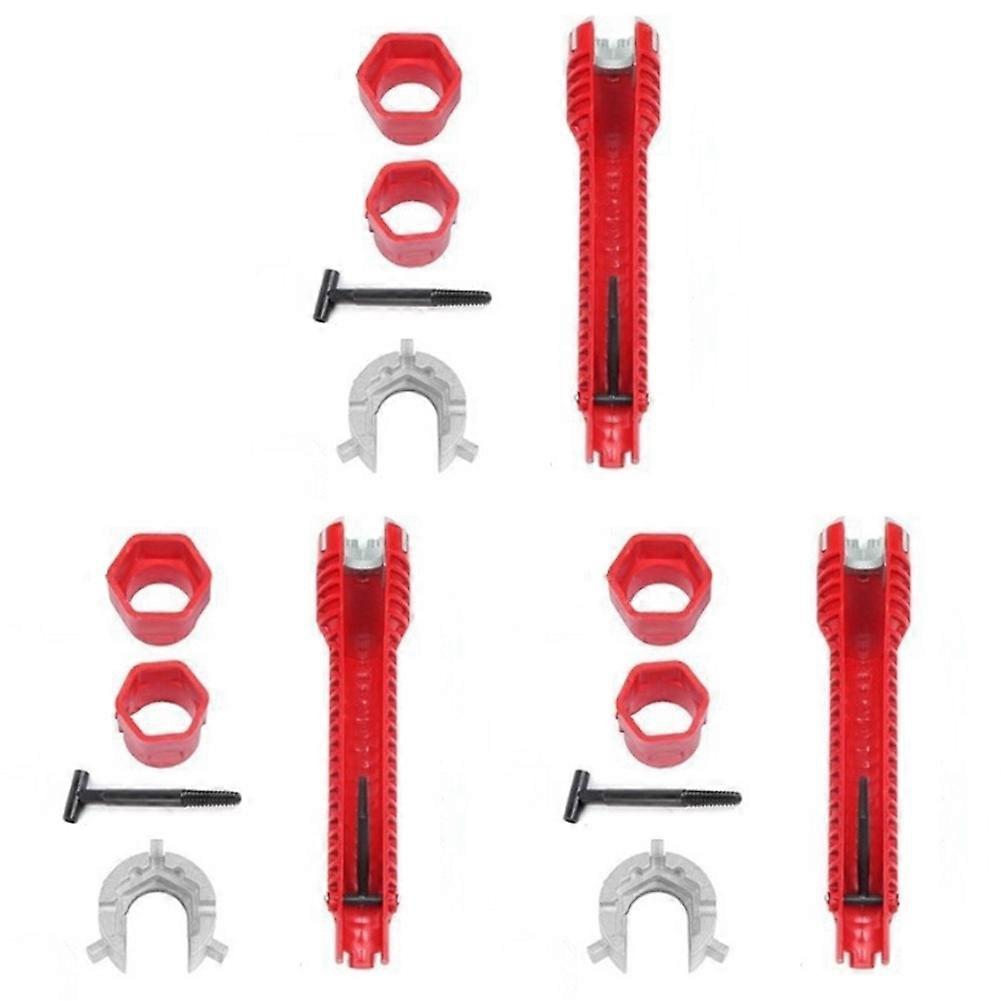 3 Sets Multifunctional Faucet Wrench Tool