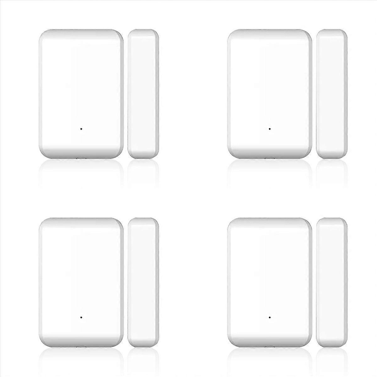 4X 2.4GHz Wireless TTLOCK Door Sensor Door Contact Detection Open Close Status Works with TTLOCK App