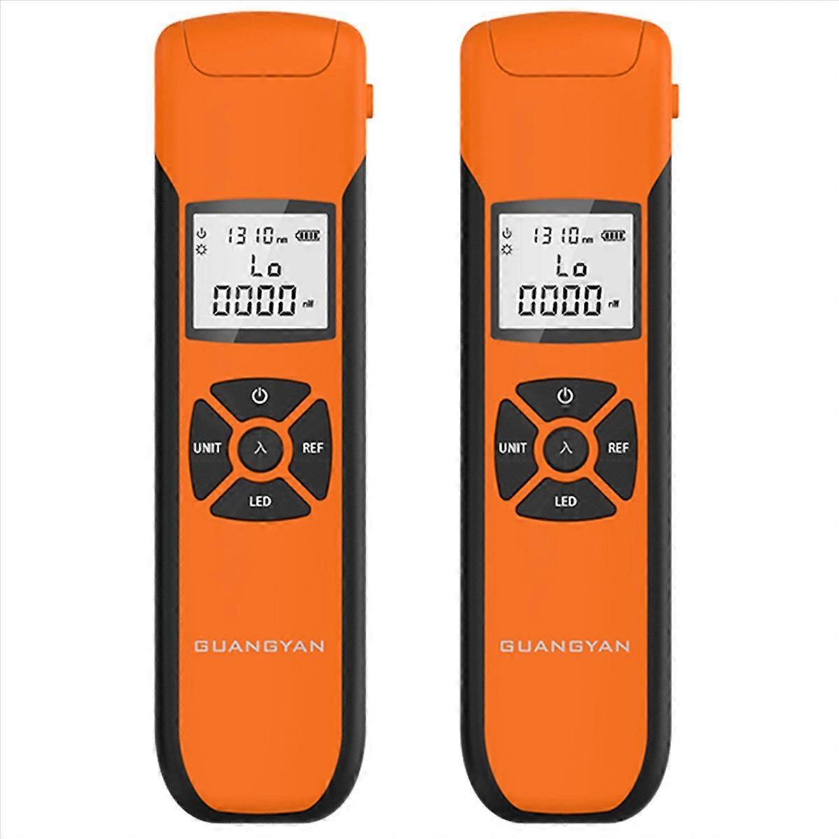 2X G10 Optical Power Meter High Precision Fiber Optical Cable Tester FTTH -70 to 6DBm OPM FC/SC/ Pow