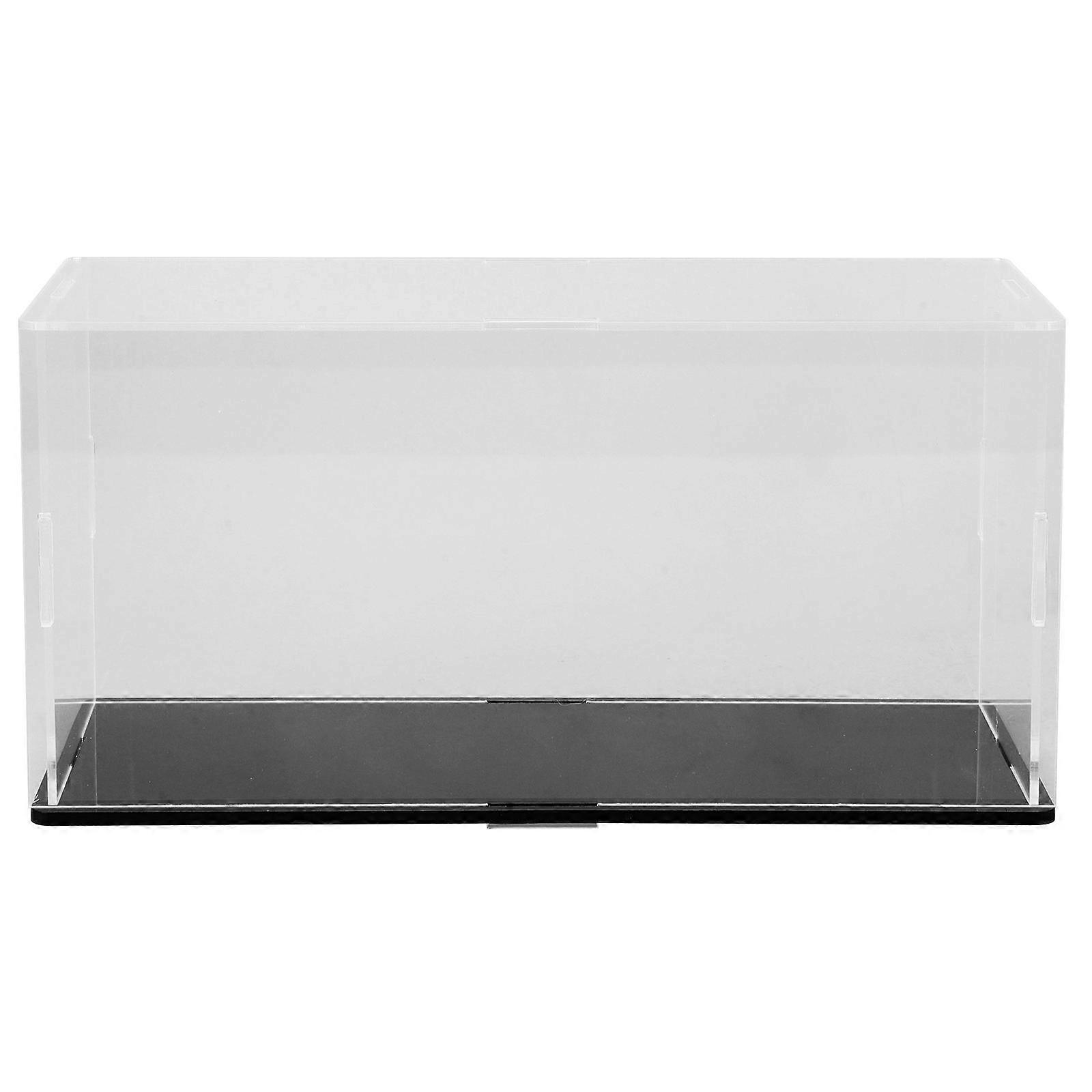 Clear Display Case for Collectibles 5Pcs Action Figure Storage Boxes