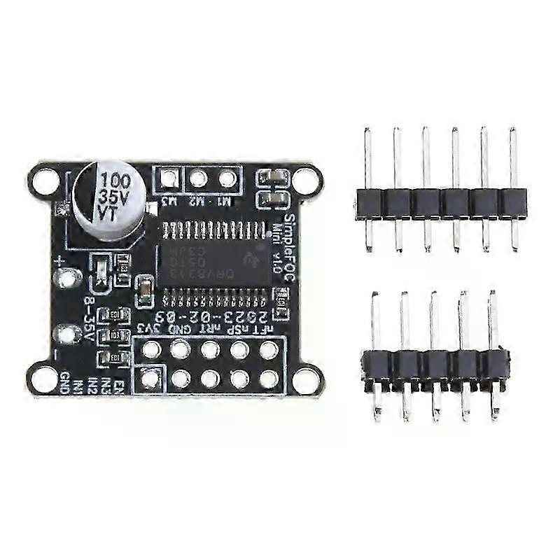 8-30V DRV8313 Simple FOC Mini Brushless Motor Driver Board SVPWM Control Algorithm for FOC Control Driver