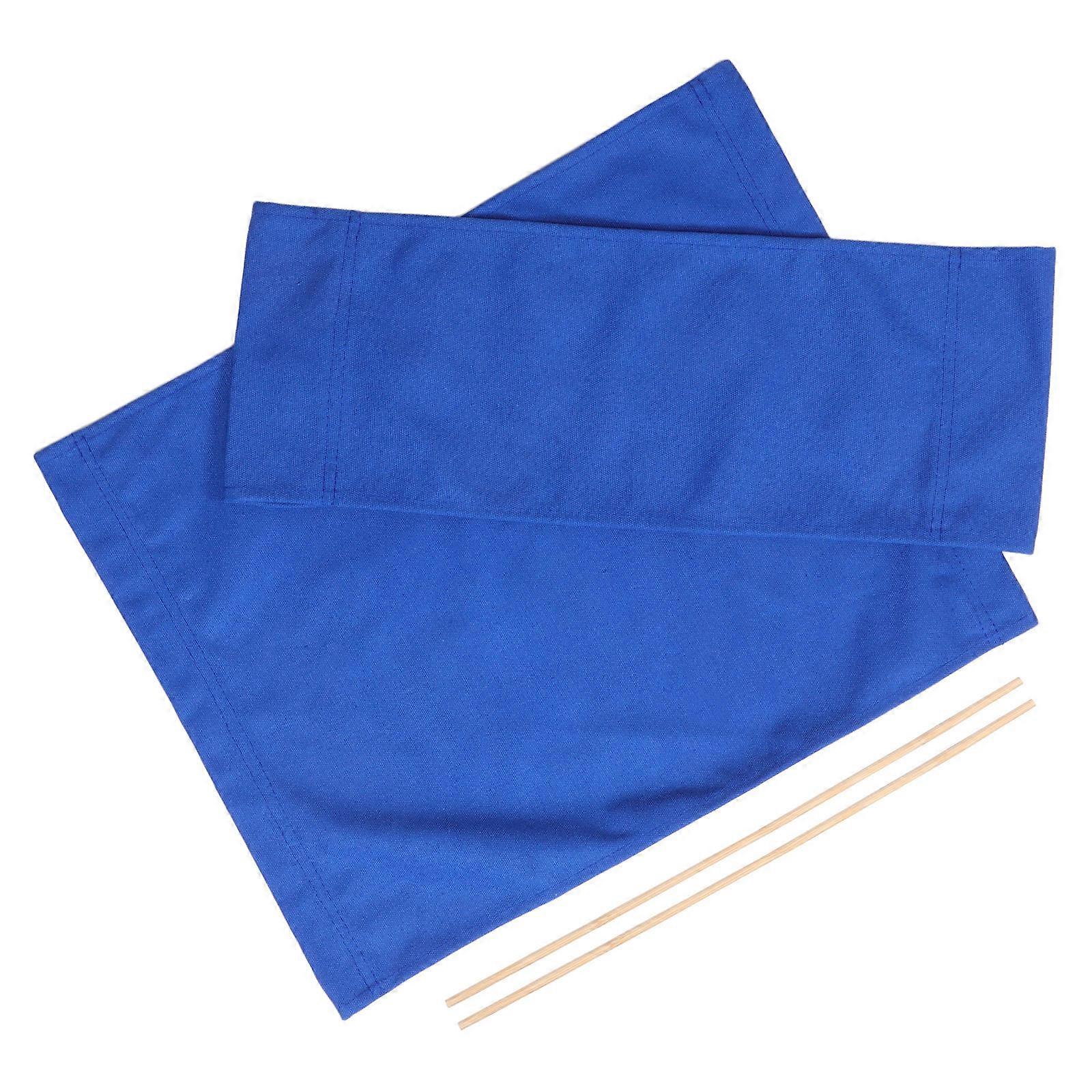 Lightweight Blue Canvas Replacement For Folding Chair Designed For Camping Fishing And Picnics 1 Set