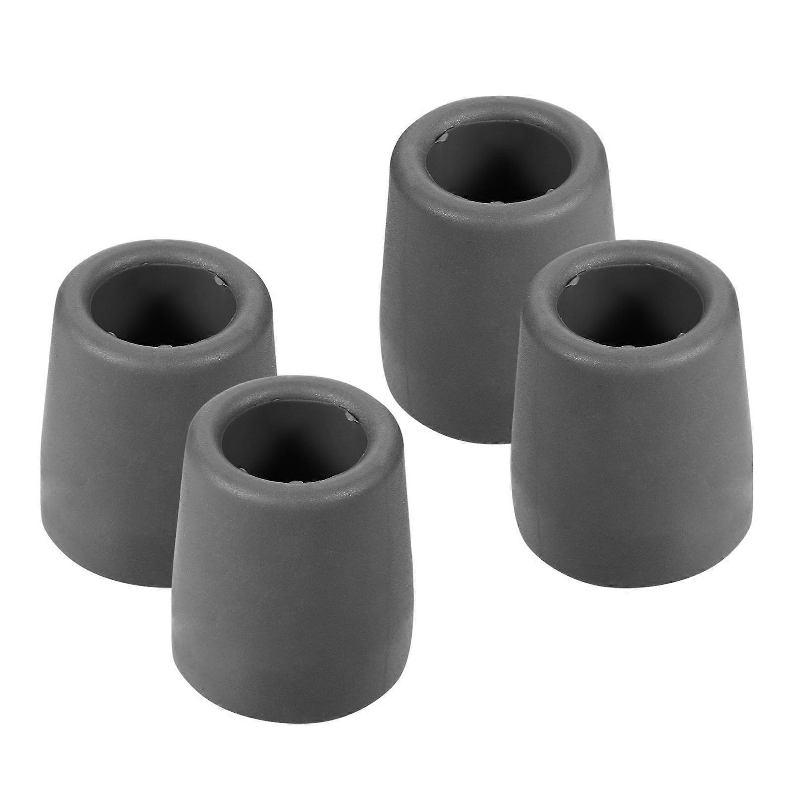 Durable Walking Stick Covers for Safety Mobility Cane Tips 4Pcs Heavy Duty