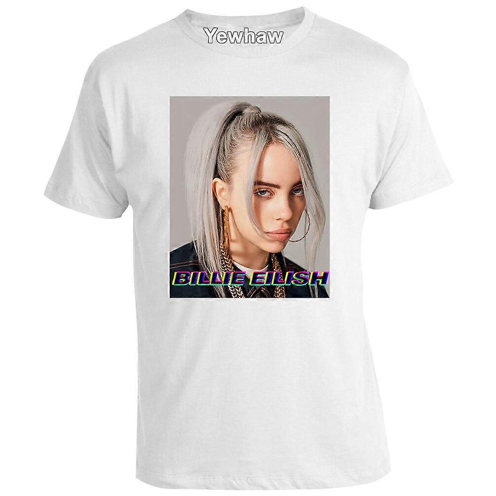 Billie Eilish Photo fehér póló