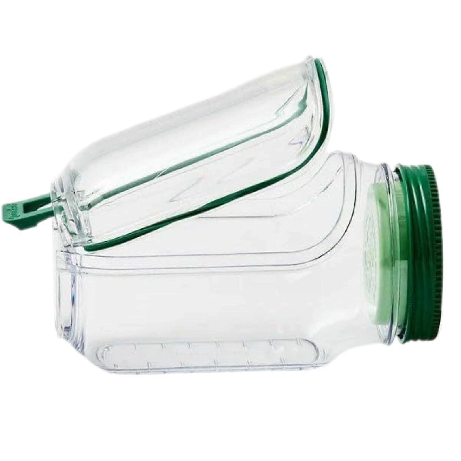 Salad Container with LeakProof Side Opening, Layered Compartments and Dressing Cup for Lunch